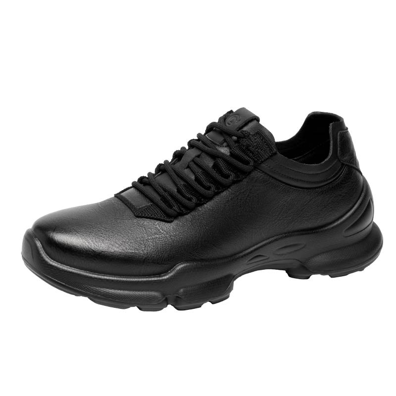 Qianbaidu Men s Top-Grain Leather Business Casual Walking Shoes 44
