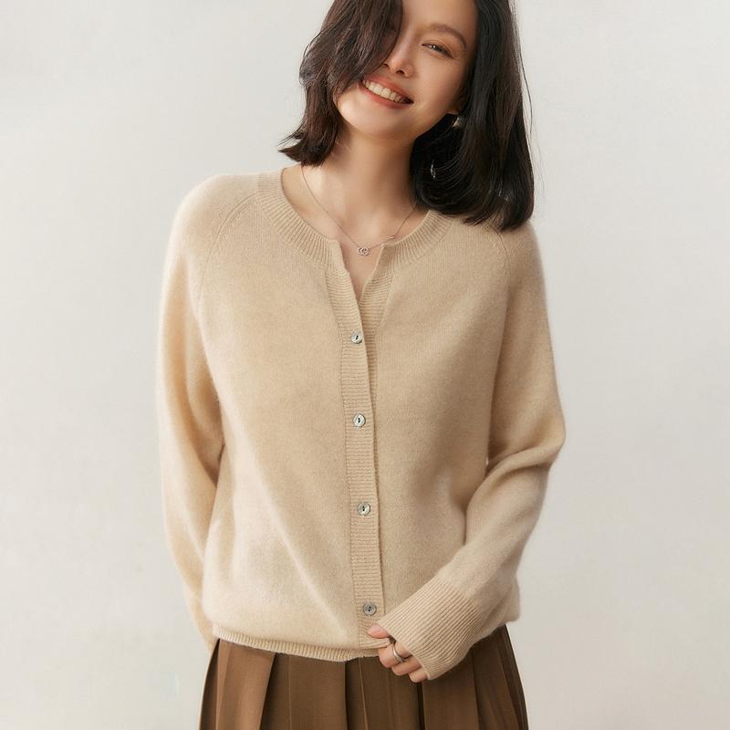 Qinghe 100% Pure Cashmere Women's Sweater - Ultra Soft Luxury Winter Pullover