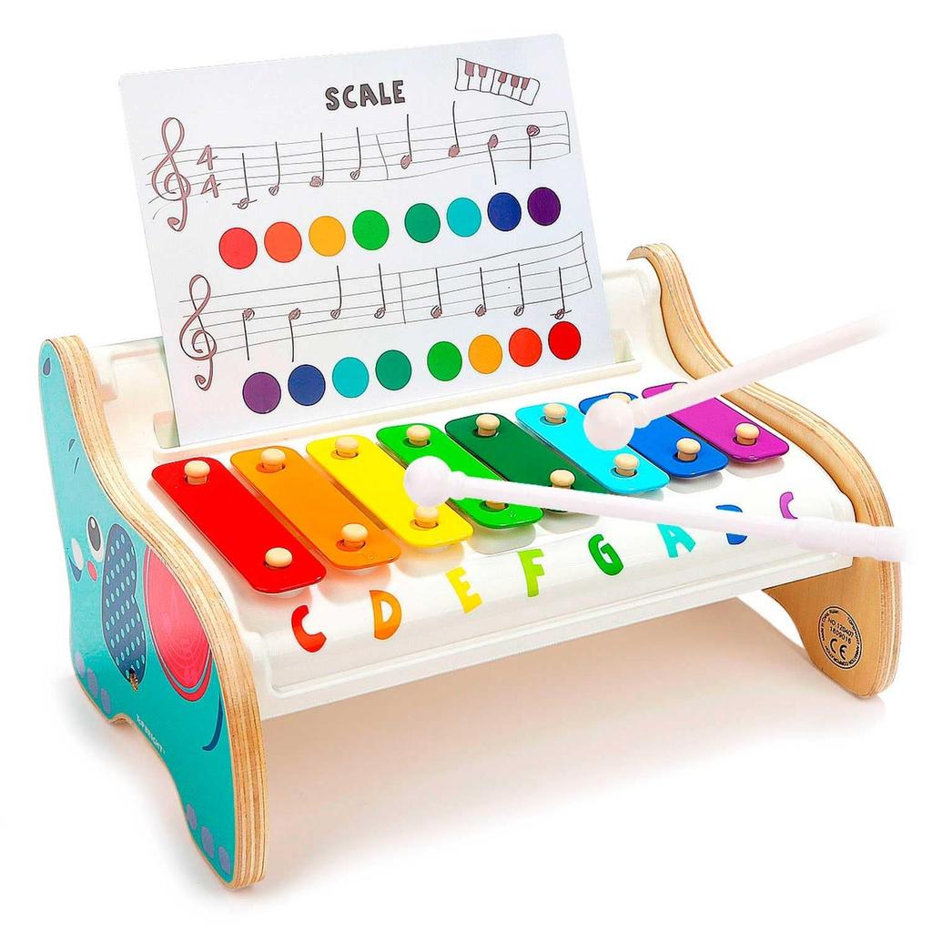 Top Bright Doremifazo's Colorful Toy Xylophone 120407, Authentic