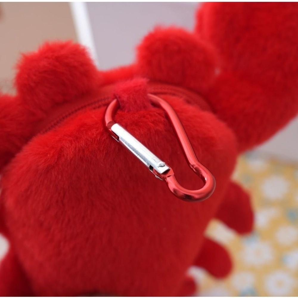 Lobster Plush Doll Keychain Fluffy Animal Bag Pendant Cute Ocean Animal Coin Purse  Birthday Gift