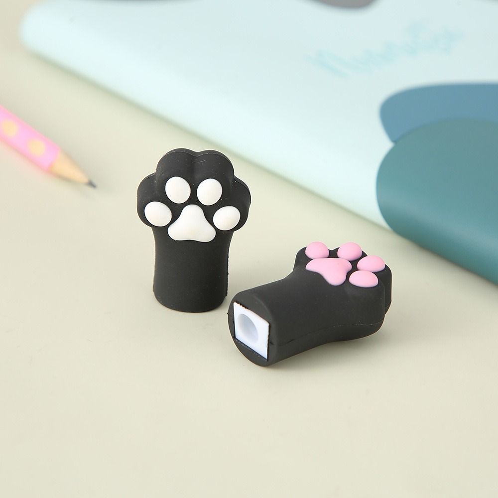 2ks Kreativní kapybara 3D kreslený tvar ořezávátko na tužky Roztomilý kapesní nožík Kid Plastové Stolní drobnosti Školní psací potřeby Dárek
