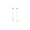 Melt Your Heart Romantic Letter Long Earrings Women Earrings Gold 5446014