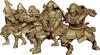 Artist Hobby 1/72 Scale Mr. and Mrs. History Series Japanese Warring States Period Samurai Attack Set of 5 Resin Kits with Etched Weapons AHLAH88009