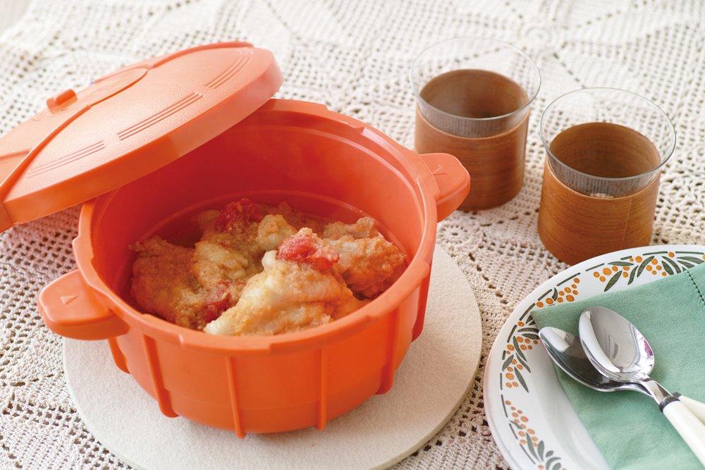 Meyer Old-Style Microwave Pressure Cooker, Orange, MPC-2.3OR
