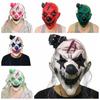 Dress Up Halloween Full Face Mask Latex Joker Mask Halloween Clown Facemask  Halloween Decor