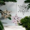 Christmas Snowflake Ice Spike Tree Ornaments - Acrylic Pendants & Icicles