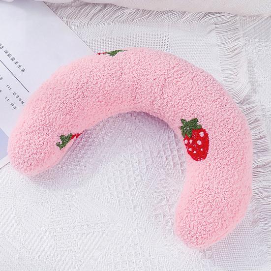 Soft Fluffy Cat Neck Pillow Calming U-Shaped Joint Relief Sleeping Improve Neck Support Pet Pillow Dog Cat Supplies