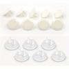 10pcs Clear White Electric Safety Cap for Kids - Protects Against Intersections and Accidents