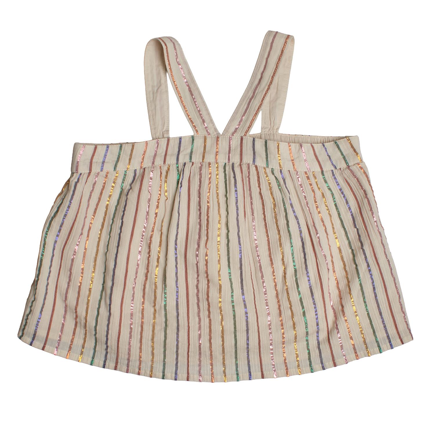 

Блузка на широких бретелях 664327 для девочки 12/13 AÑOS бежевый