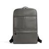 Schoolbag Simple Leather Backpack Men's Business Commuter Travel Backpack Large Capacity Casual Computer Bag College Student School Bag