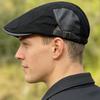 Nuovo Stile Unisex Berretti Piatto Vintage in Pelle Scamosciata Cappello Classico Newsboy Per Uomo Donna Quotidiano Casual & Stile Retro da Esterno Cappelli