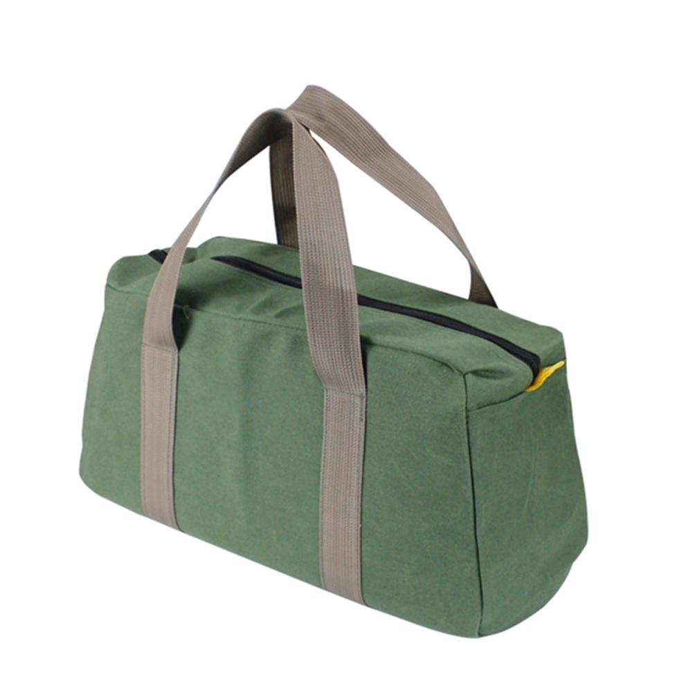 Canvas Portable Tool Storage Bag Wrench Screwdriver Organizer Pouch Toolkit