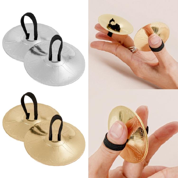 1 Pair Finger Small Cymbals Belly Dancing Cymbals Finger Cymbals Dancing Props