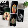 BH47 Virgen Maria Transparent Phone Case for Motorola Moto G40 G04 G05 One Ace Action  Fusion + Plus Hyper Macro Vision Zoom