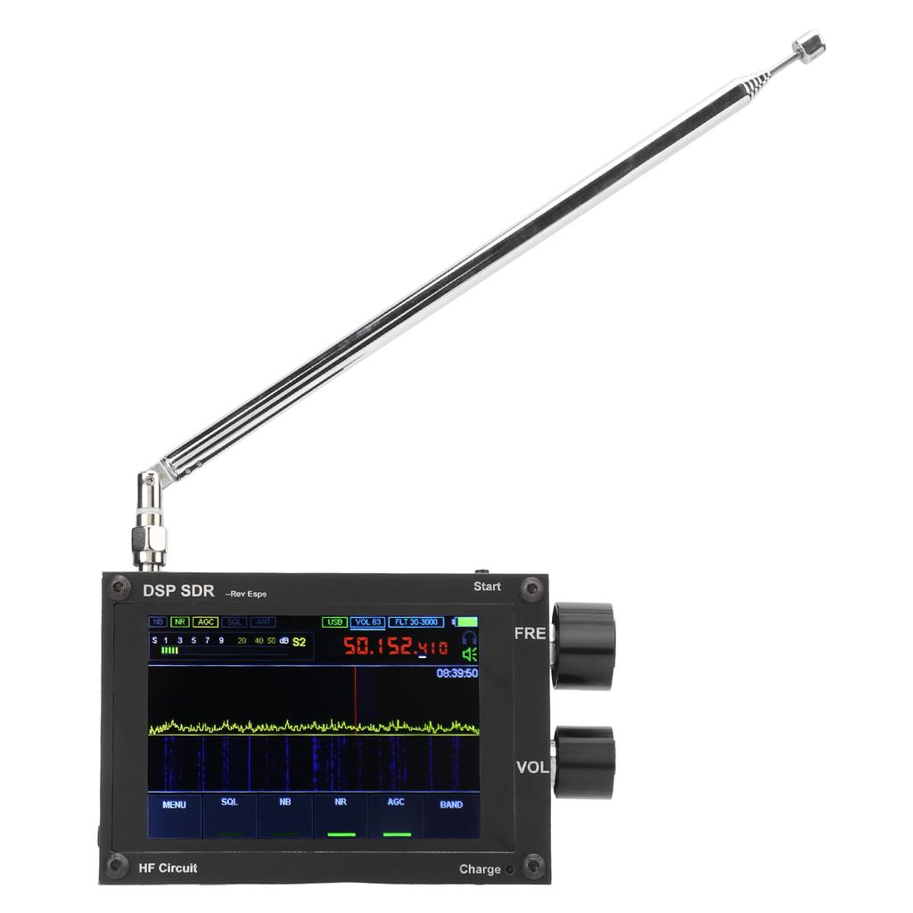 SDR Receiver HandHeld Radio Signal Analyzer Full Frequency DSP 4Layer PCB Components Thick