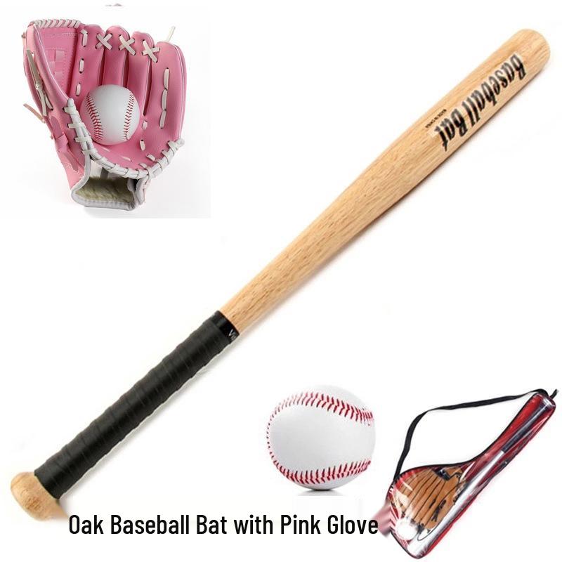 Kids' Oak Aluminum Alloy Baseball Set: Bat, Glove & Ball - Perfect Gift.
