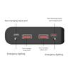 Wiederverwendbare 18650-Batterie-Aufbewahrungsbox 8 Schlitze Einfaches Klickdesign Stoßfest Für Outdoor-Elektronik Strom-Batteriehalter