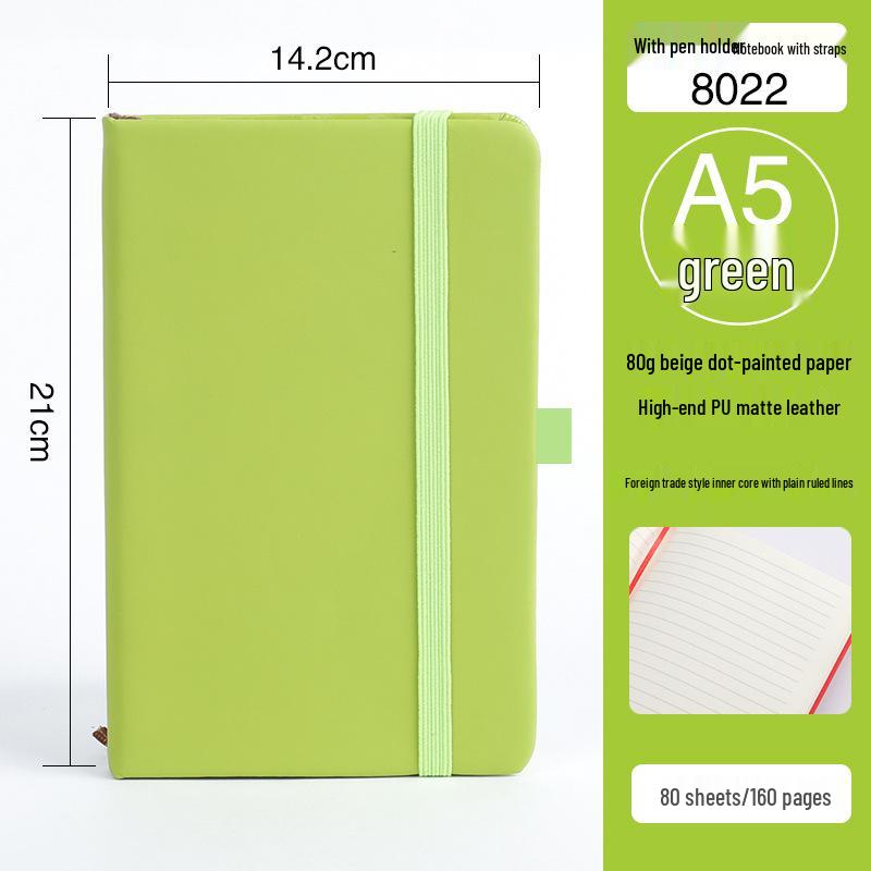 Colorful A5 Spiral-bound Office & Student Hardcover Notebook Diary