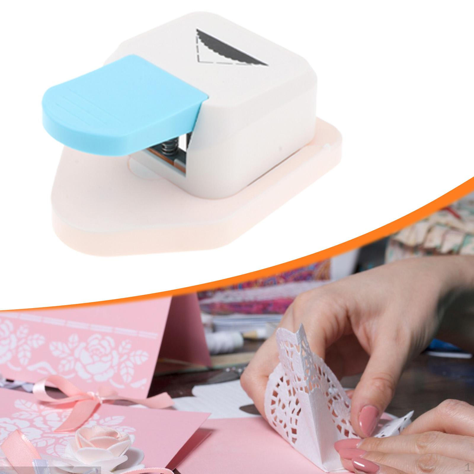 

Угловой дырокол для рукоделия, сделай сам, принадлежности для скрапбукинга, узор в форме треугольника для поздравительных Gear flower