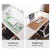 Non-Slip PU Leather Table and Bar Mats with Cork Coasters