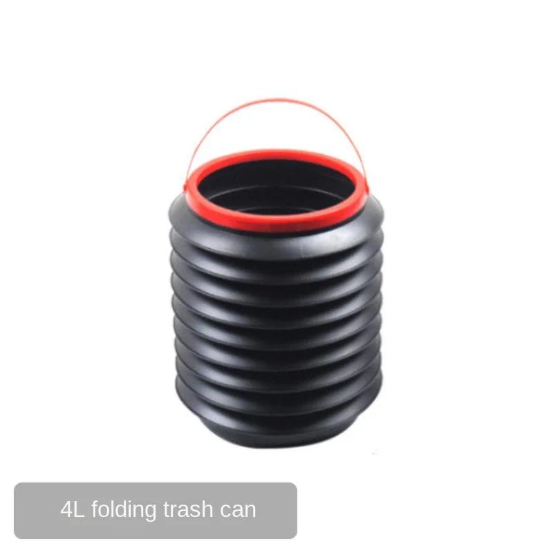 Universal car trash bin garbage can car wash telescopic bucket folding trash organizer garbage holder Car Supplies home decor
