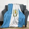 Guatemala Flag Flannel Blanket Throw Lightweight Blanket Super Soft Bed Sofa Warm Blankets for Living Room_Bedroom All Season#(1)