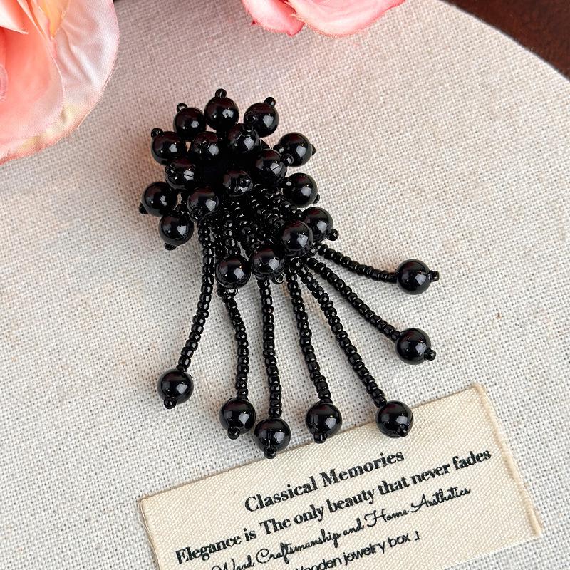 Beaded Flower Handcrafted Beaded Jelly Shoes Shoes Buckles Sandals Accessory For Woman Removable Shoe Accessories