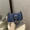 Premium Canvas Small Bag Women's Bag New Niche Summer Fashion Chain Messenger Bag Shoulder Armpit Bag
