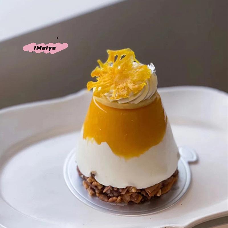M-1PC Puddingform Kunststoff Backform Wiederverwendbar DIY Gelee Pudding Kuchenform mit Deckel Wiederverwendbare Kunststoff-Geleeform Küchenwerkzeug