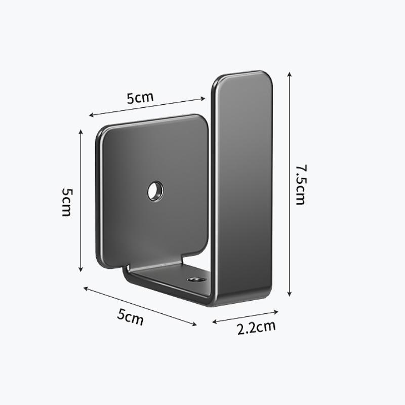 Wandmontage Router Steckdosenleiste Halter Kohlenstoffstahl Multifunktional Wifi Platzierungsregal Platzsparend Bohrlos Wandmontagehalterung