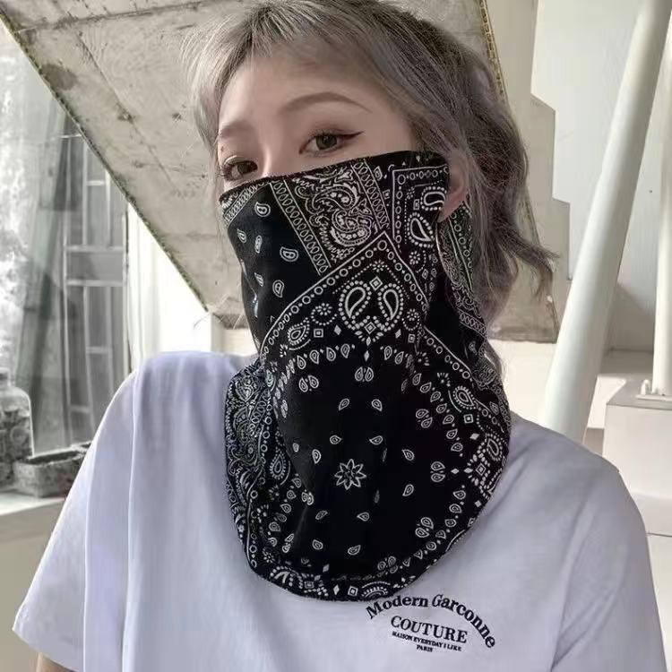 Paisley UV Protection Face Mask and Neck Guard for Men & Women - Perfect for Spring, Summer Cycling & Driving