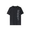 adidas T Shirts Men's Black Crew Neck Moderate Straight Fit GD5923