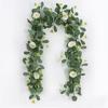 Spring Crossing Butterfly Vine: Thickened Green Plant Decoration with European and American-Inspired Faux Flower Vines