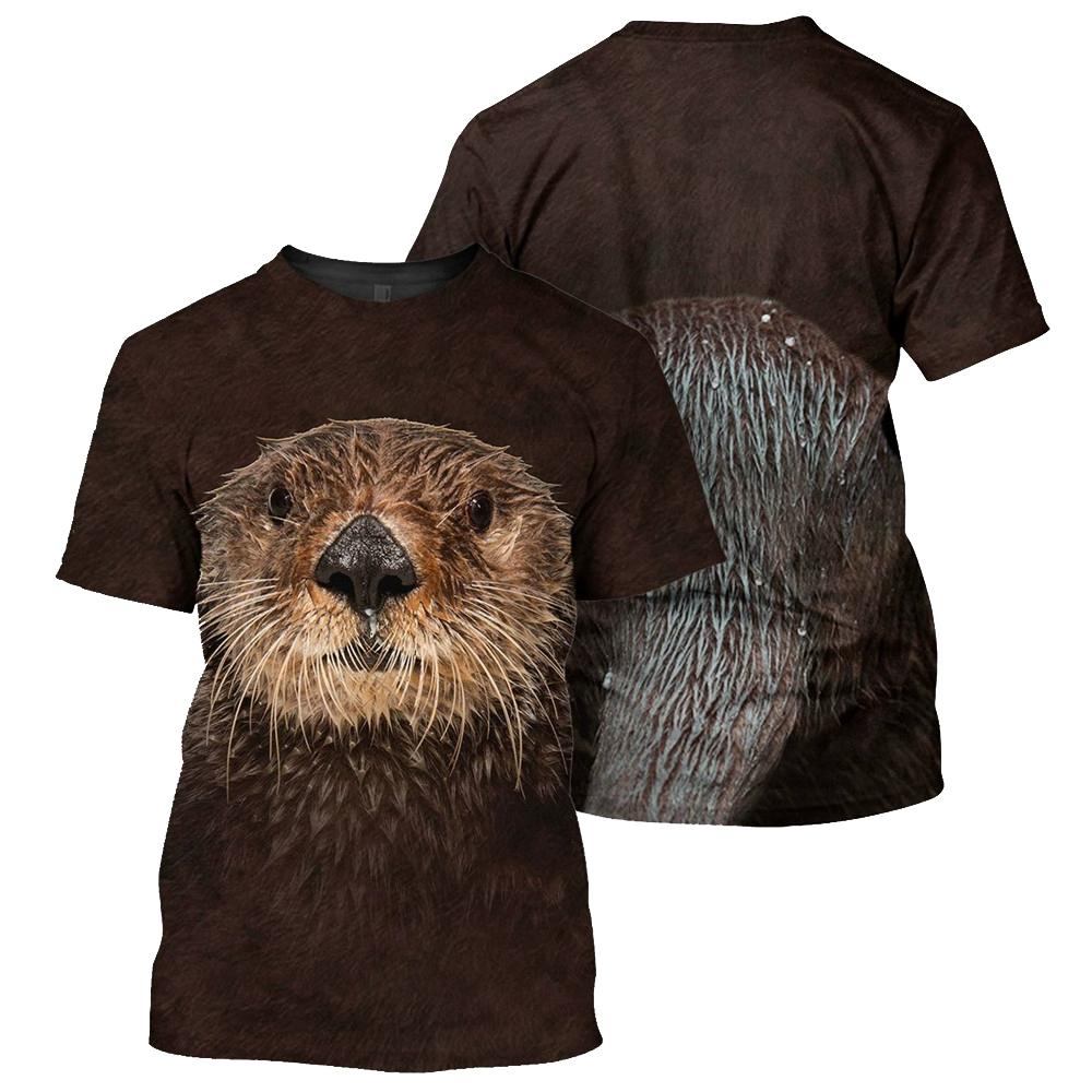 

Круглый вырез, свободный, с короткими рукавами с 3D-принтом Круглый вырез, свободный, с короткими рукавами с 3D-принтом 6XL