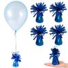 4Pcs Golden Metallic Balloon Weights Holder Reusable Non-Slip Balloons Pendants Graduation Party Christmas Wedding Decoration