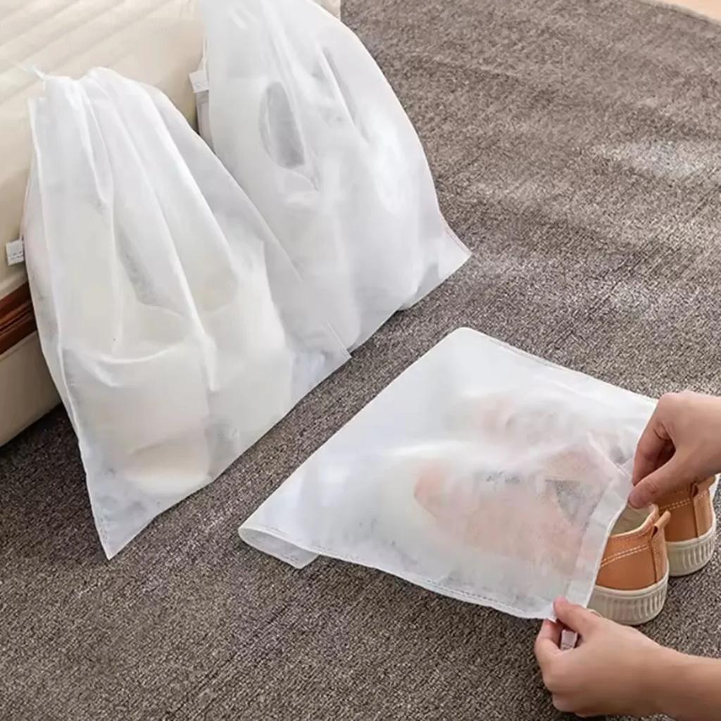 10 Stück Schuhe Aufbewahrungstasche Schrank Organizer Vliesstoff Reise Tragbare Tasche Wasserdichte Tasche Kleidung Klassifiziert Hängende Taschen