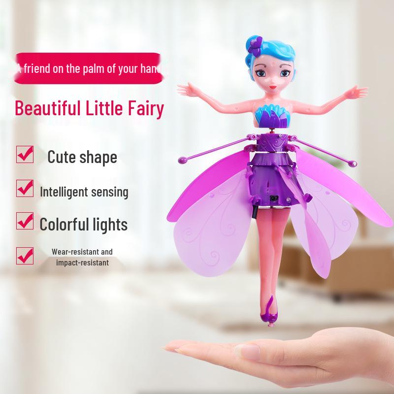 USB Charging Induction Fairy Crystal Ball - Colorful Levitation Toy for Kids