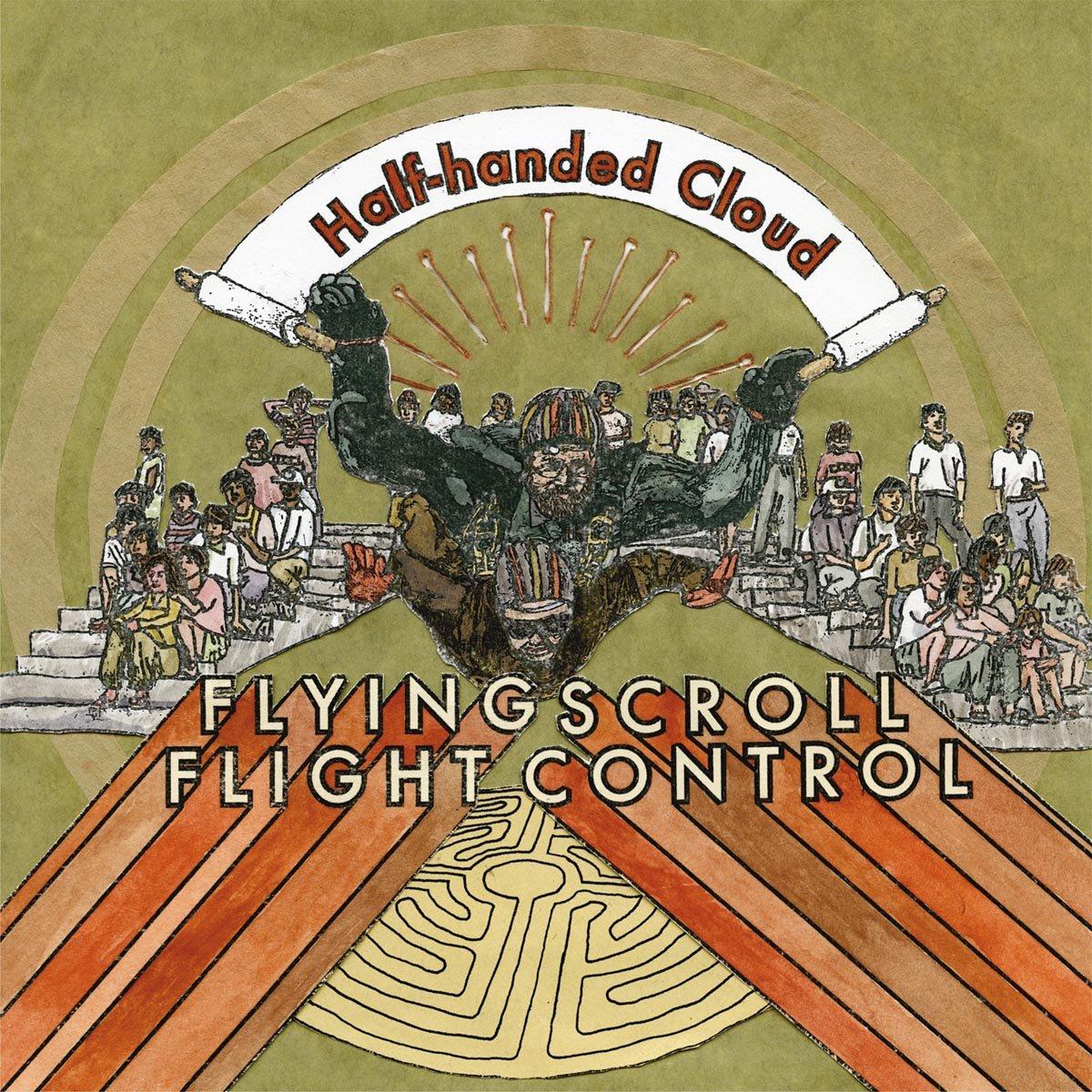 

LP Record HALFHANDED CLOUD Flying Scroll Flight Control AKR121 ASTHMATIC 2014 US Rock