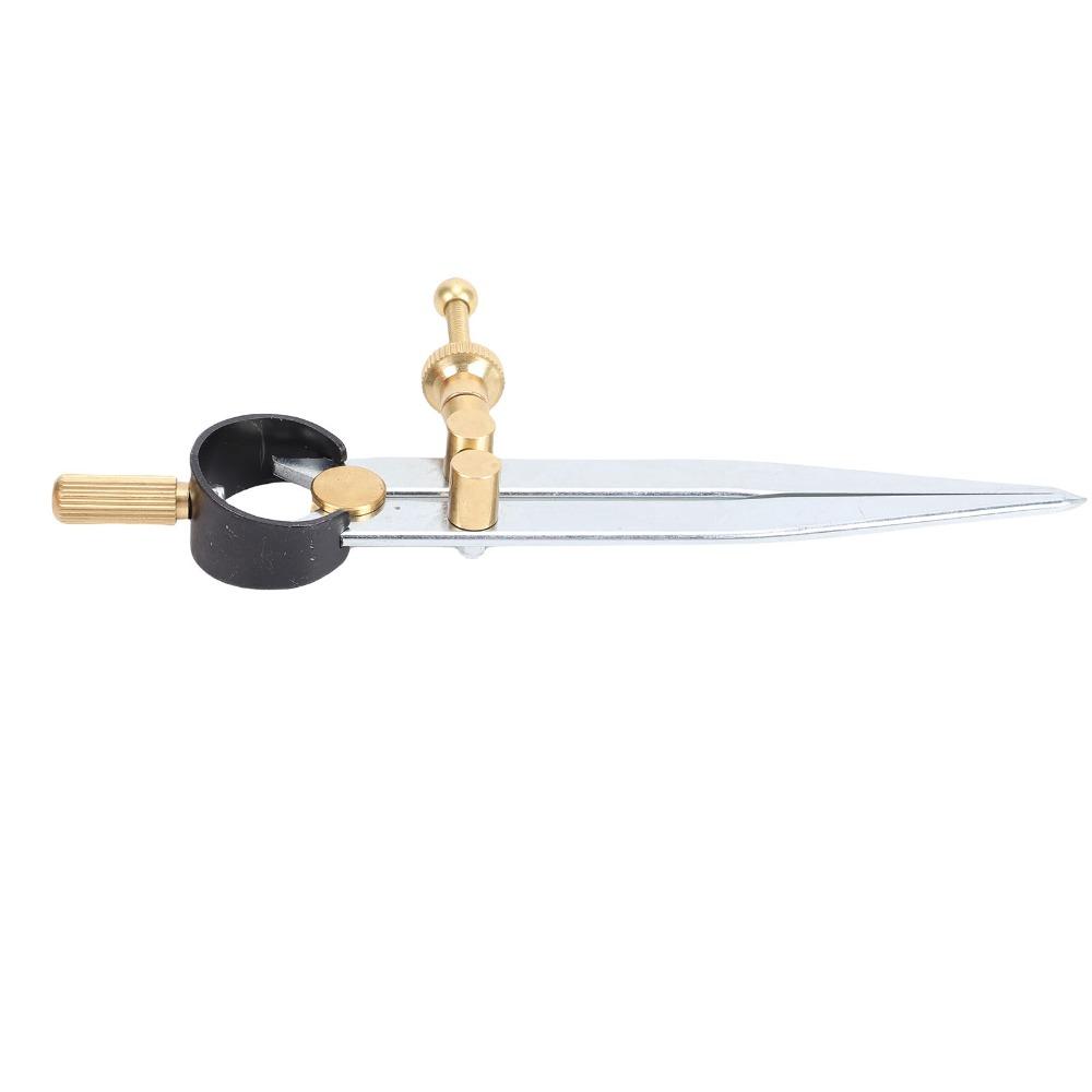 Carbon Steel Spring Divider Caliper Brass Fulcrum Spring Joint Caliper Woodworking Use