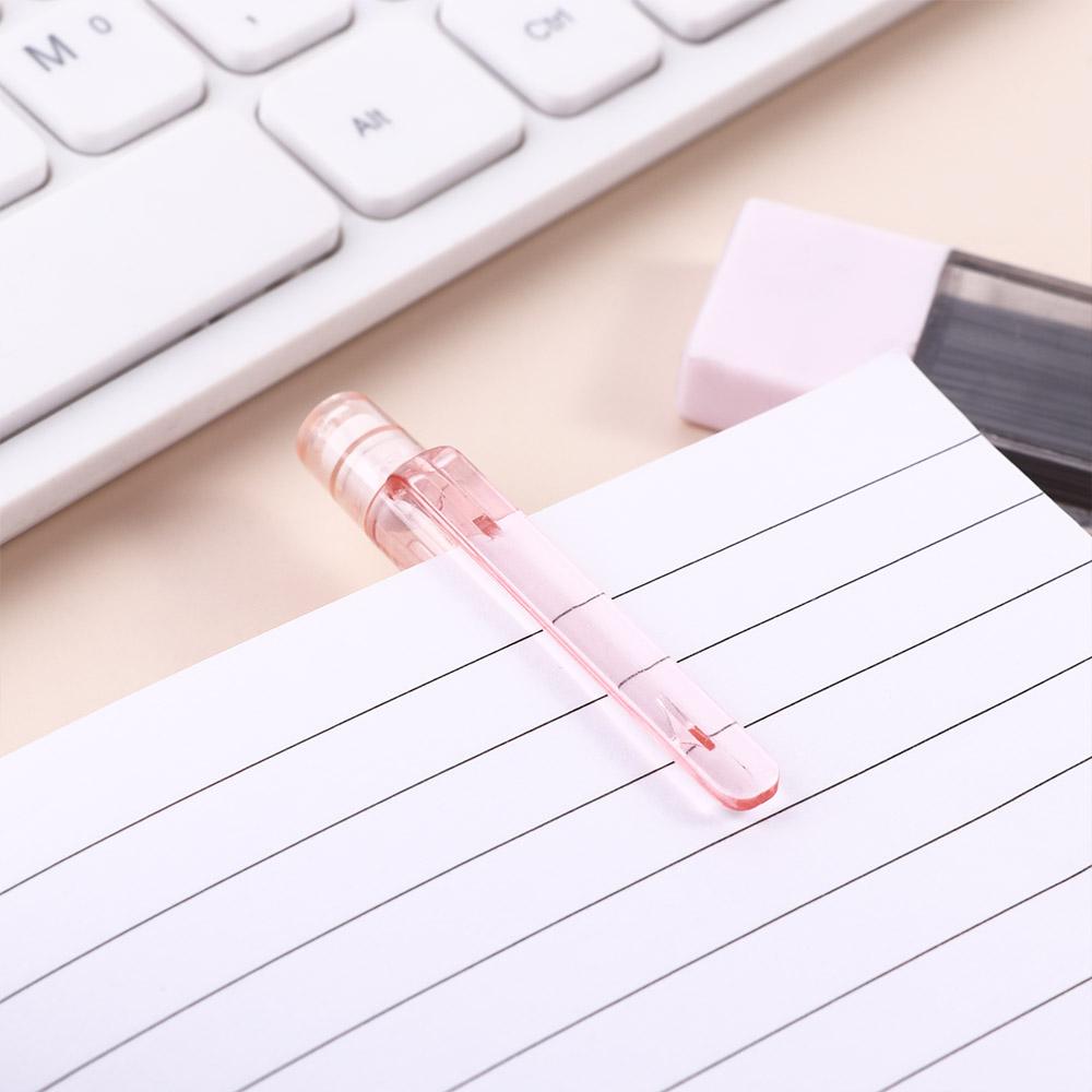Pencil Refill Peach Pink Writing Tool Mechanical Pencil Automatic Pencils Movable Pencil Press Pen