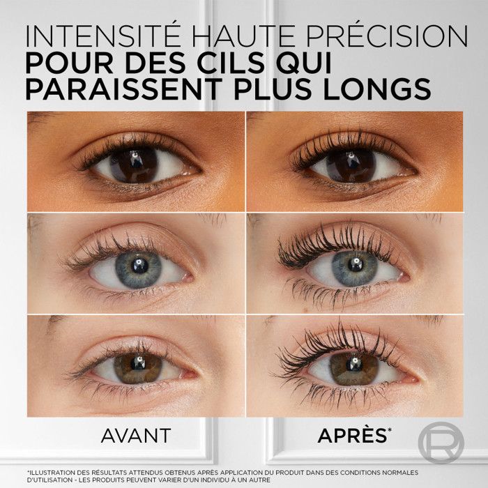 Mascara - L'ORÉAL PARIS - Telescopic - Waterproof - 8.4ml - Noir Intense