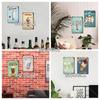 [SQ-DGLZ] Milkshake Metal Sign Vintage Plaque Tin Sign Wall Decoration Home Decor Bar Sign Home Decor Ice Cream Poster