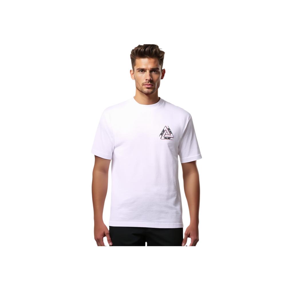 Palace Basically A Tri-Ferg T-Shirt Unisex Tops White P20TS001