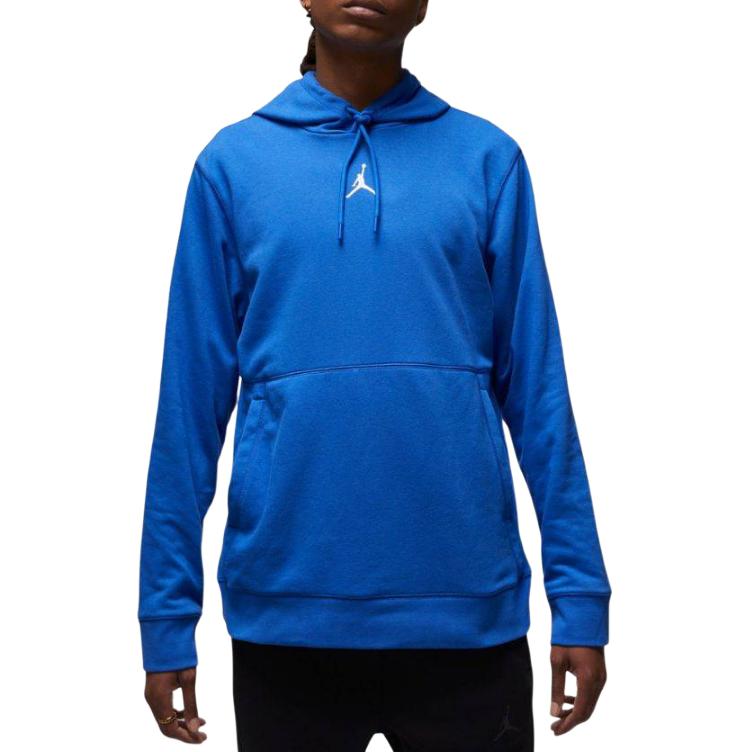 

Jordan Logo Hooded Long Sleeve Sweatshirt Men tops Blue CV8437-493 S