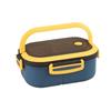 Dual-layer Student Bento Box - Microwave Safe & Sealed for Girls' Lunches