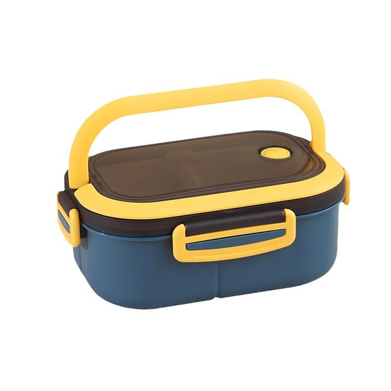 Dual-layer Student Bento Box - Microwave Safe & Sealed for Girls' Lunches