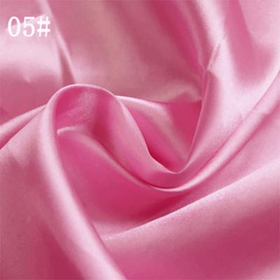 DIY 150*100cm Satin Fabric Handmade Solid Color Sewing Material Imitation Silk Clothing Fabric For Clothing Gift Box