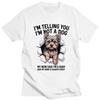 Custom Mens Yorkshire Terrier T Shirt Short Sleeves Cotton Tshirts Tshirt Casual Cute Yorkie Dog Tee Slim Fit Clothes