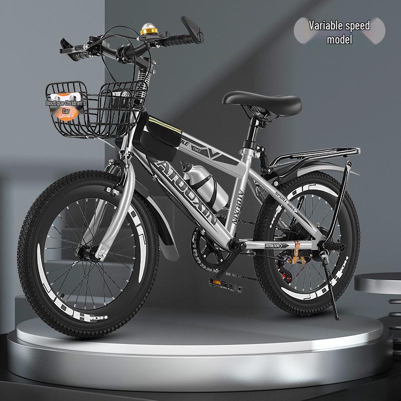20-Inch Children's Mountain Bike for Ages 6-12, Variable Speed, Boys' Primary School Bicycle