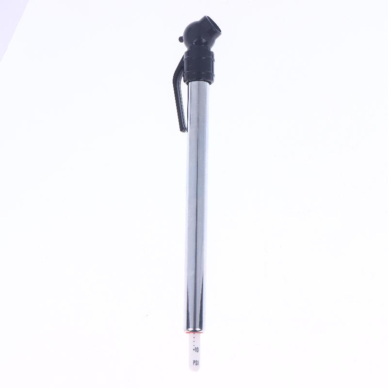 

10-50 PSI Dual Wheel Truck Tire Pressure Gauge - Mechanical Pencil Style with Single Head Chuck for Accurate Inflation Check